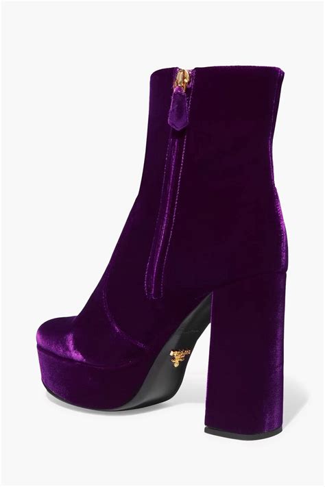 prada velvet boots|prada boots for women.